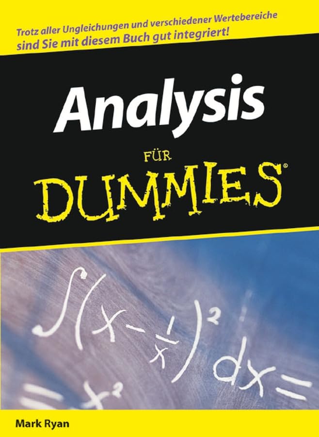  Analysis für Dummies